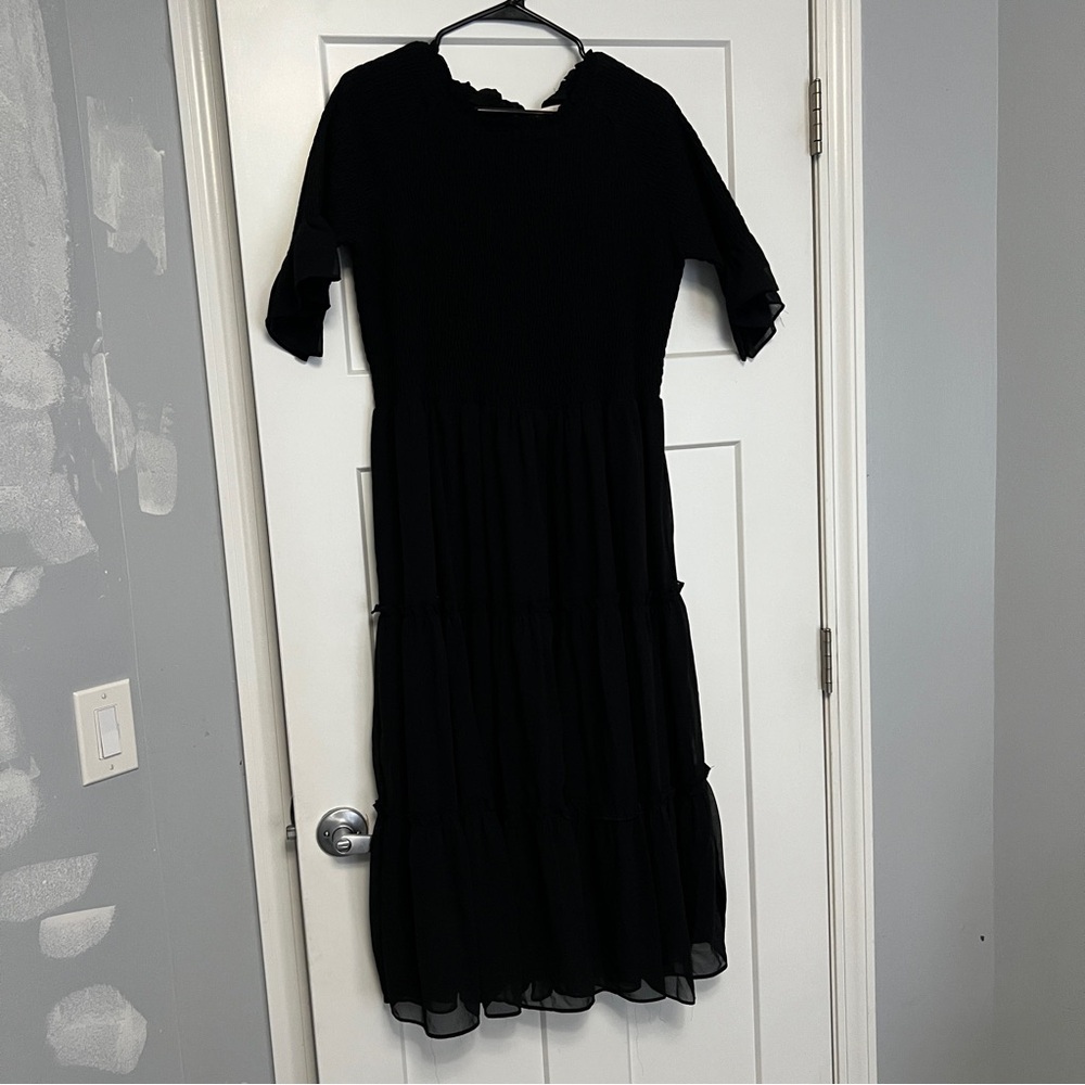 JessaKae Black Midi Dress